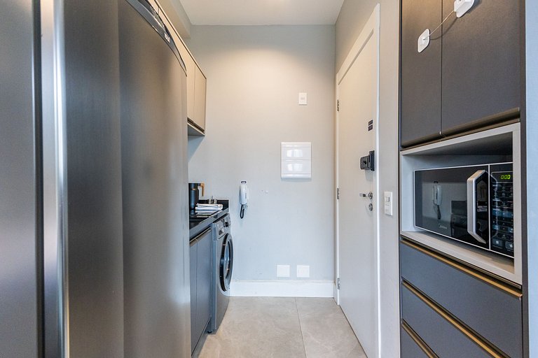 Incrível Studio Vila Madalena c/ AC Wi-Fi | Delfhy