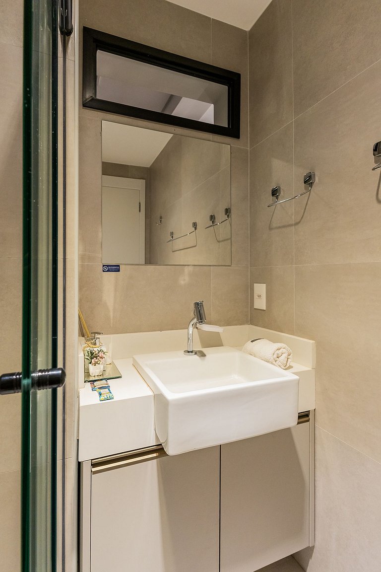 Incrível Studio Vila Madalena c/ AC Wi-Fi | Delfhy