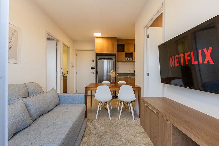 Conforto e Elegância em Moema 2 Quartos | Delfhy