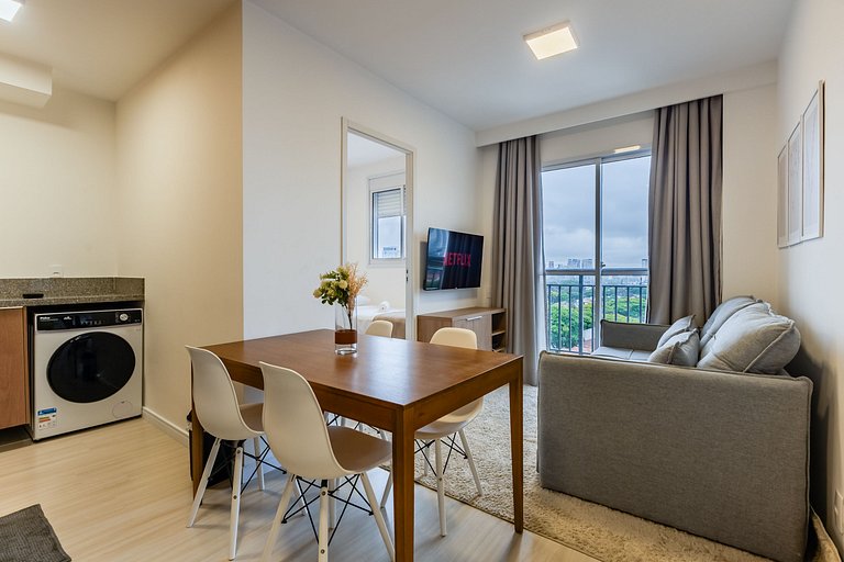 Conforto e Elegância em Moema 2 Quartos | Delfhy