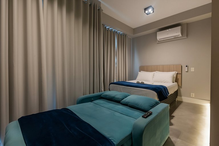 Belo Studio na Vila Madalena AC + Wifi | Delfhy