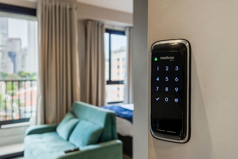 Belo Studio na Vila Madalena AC + Wifi | Delfhy