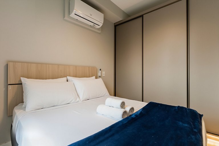 Belo Studio na Vila Madalena AC + Wifi | Delfhy