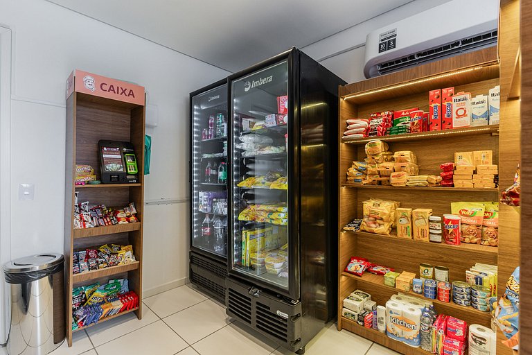 Belo Studio na Liberdade | Piscina, Varanda, Wi-Fi