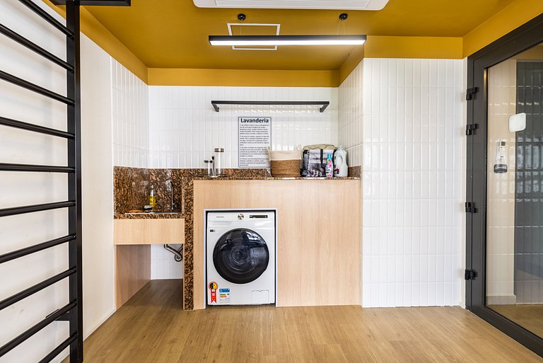 Modernos Studios no Brooklin com AC | Delfhy