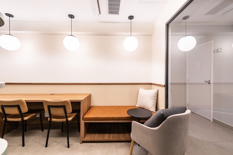 Autêntico Studio no Brooklin Wi-Fi + AC | Delfhy