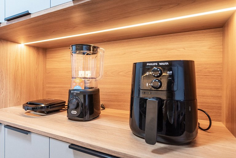 Autêntico Studio no Brooklin Wi-Fi + AC | Delfhy