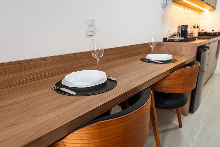 Autêntico Studio no Brooklin Wi-Fi + AC | Delfhy