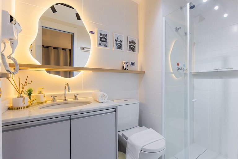 Studio na Pompeia com Vista Incrível próx. Allianz