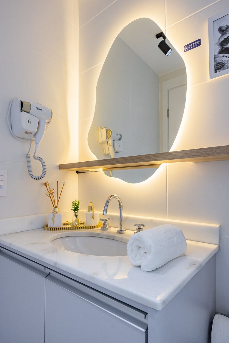 Studio na Pompeia com Vista Incrível próx. Allianz