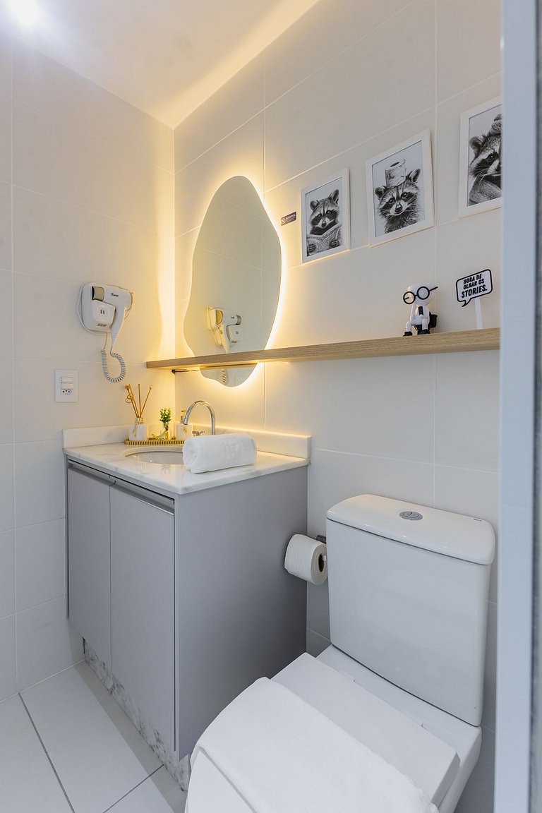 Studio na Pompeia com Vista Incrível próx. Allianz