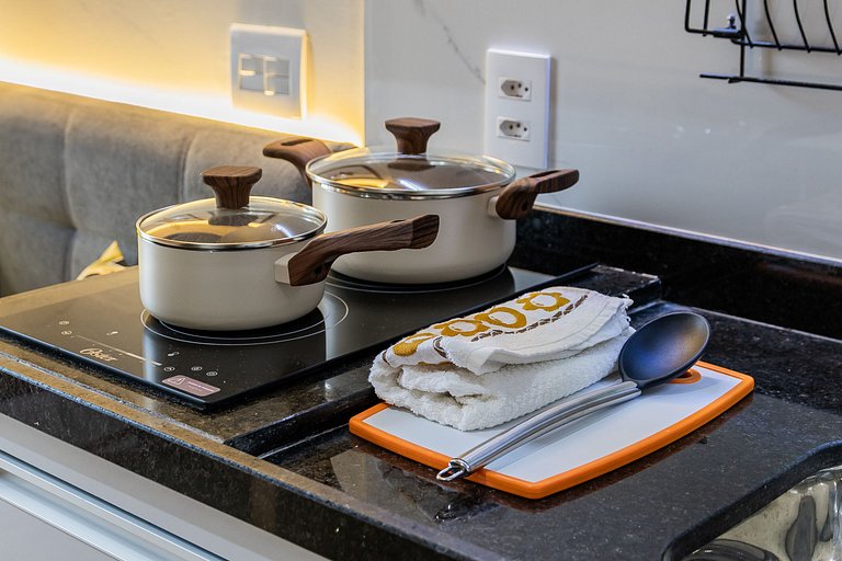 Studio na Pompeia com Vista Incrível próx. Allianz