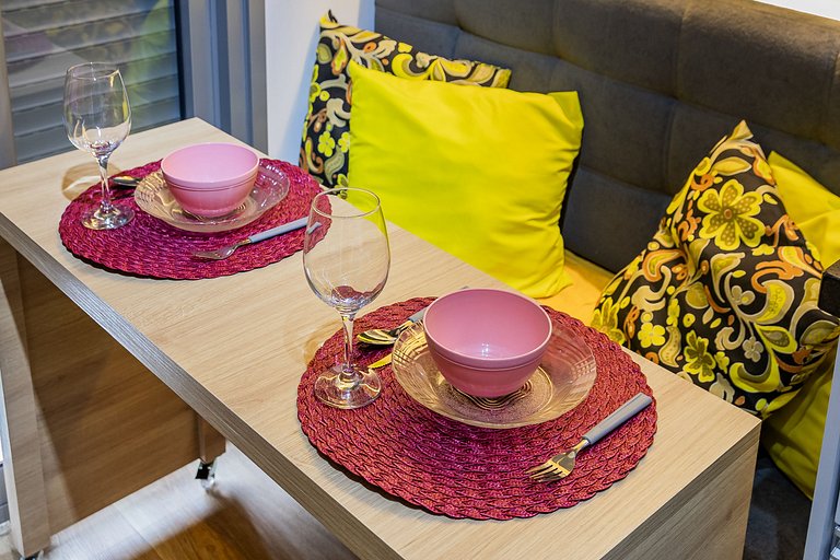 Studio na Pompeia com Vista Incrível próx. Allianz