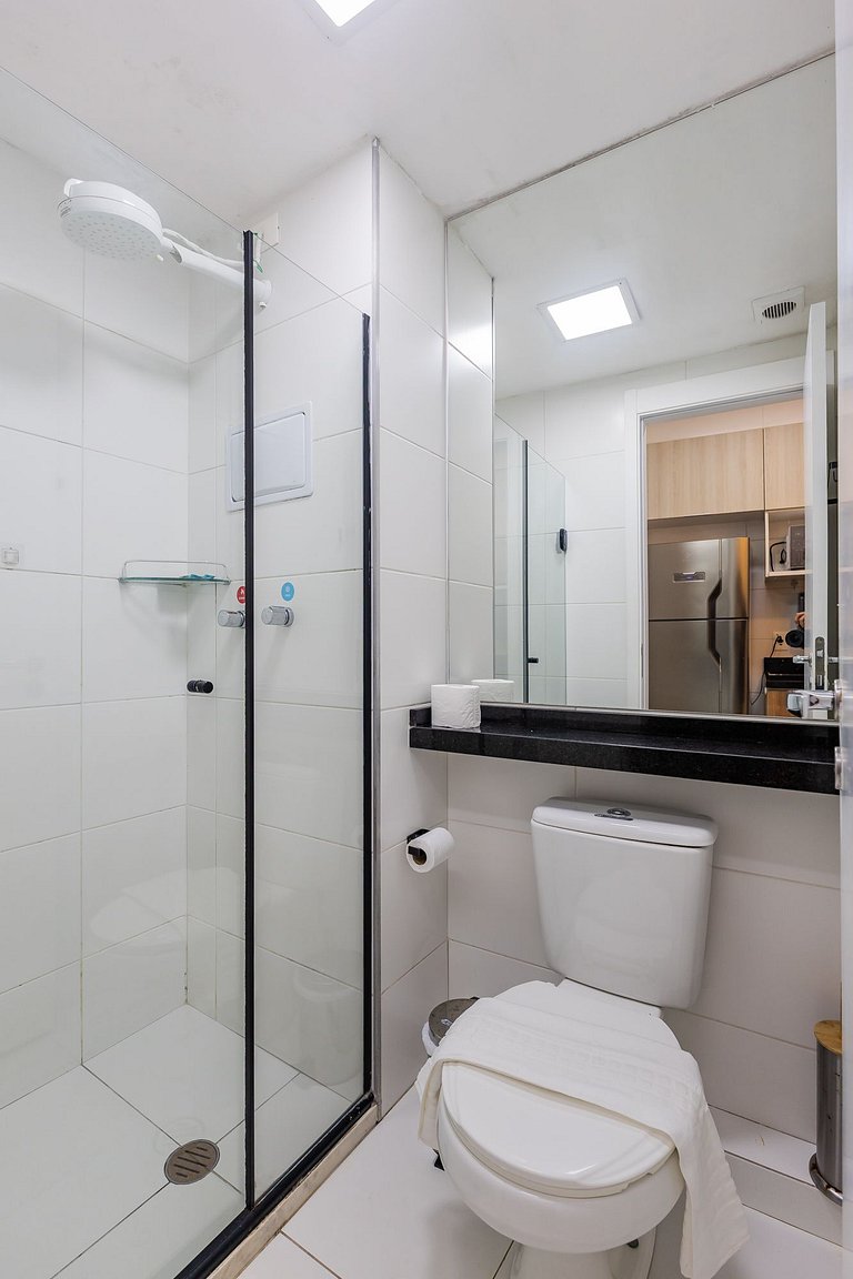 Belo Studio Vila Madalena | Piscina + Varanda + AC