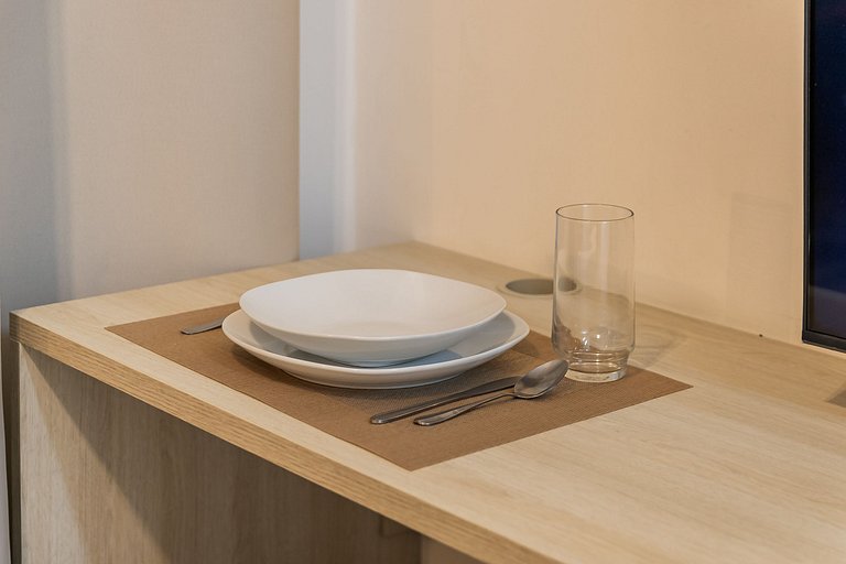 Belo Studio Vila Madalena | Piscina + Varanda + AC