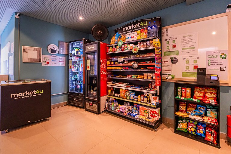 Belo Studio Vila Madalena | Piscina + Varanda + AC