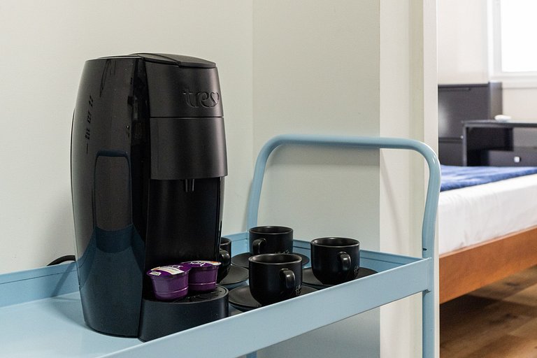 Apê Confortável 1 dorm. República | Vaga e Piscina