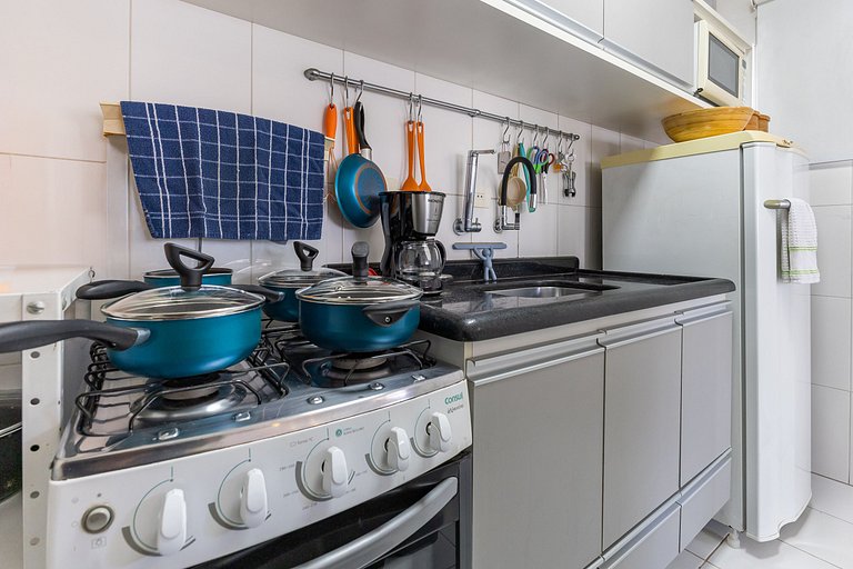 Belo Apê Vila Nova Conceição c/ Piscina, Vaga e AC