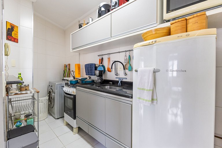 Belo Apê Vila Nova Conceição c/ Piscina, Vaga e AC