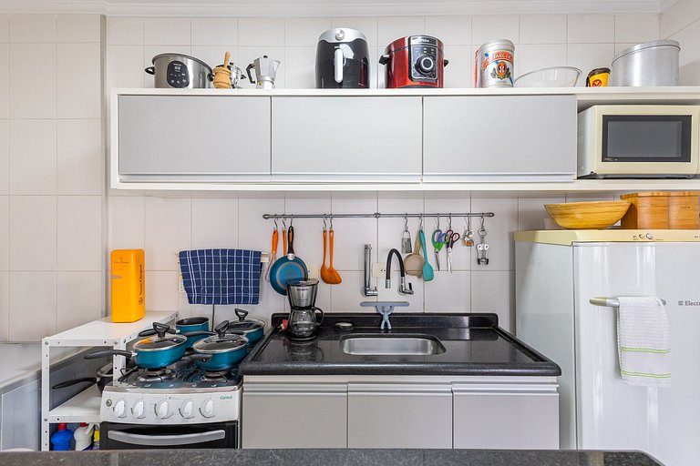 Belo Apê Vila Nova Conceição c/ Piscina, Vaga e AC