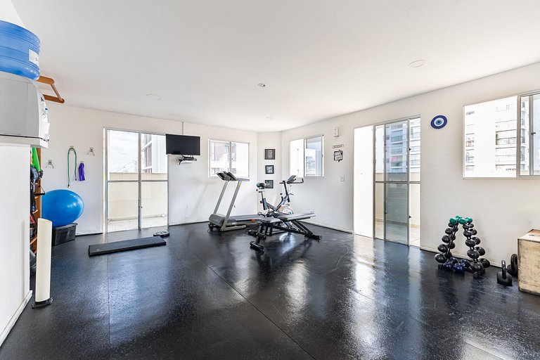 Belo Apê Vila Nova Conceição c/ Piscina, Vaga e AC