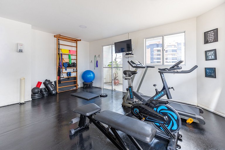 Belo Apê Vila Nova Conceição c/ Piscina, Vaga e AC