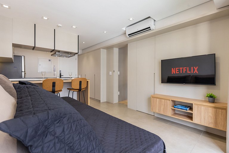 Moderno Apê c/ 1 quarto Perdizes | Até 4 pessoas