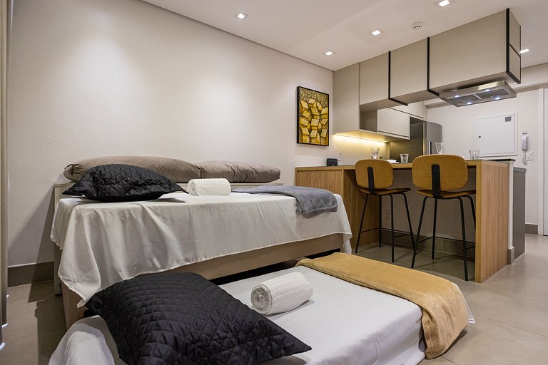Moderno Apê c/ 1 quarto Perdizes | Até 4 pessoas