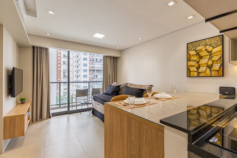 Moderno Apê c/ 1 quarto Perdizes | Até 4 pessoas