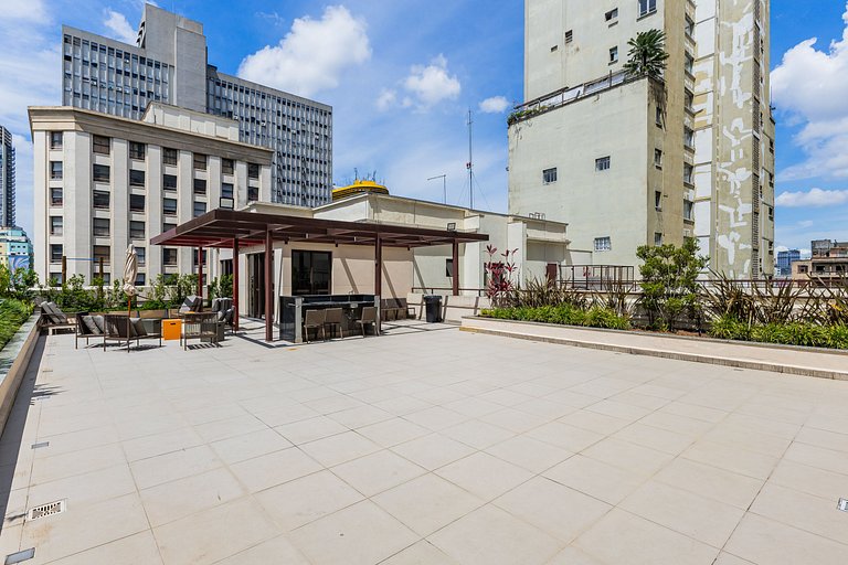 Studio moderno localizado no Centro Histórico SP