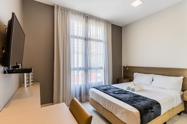 Studio moderno localizado no Centro Histórico SP