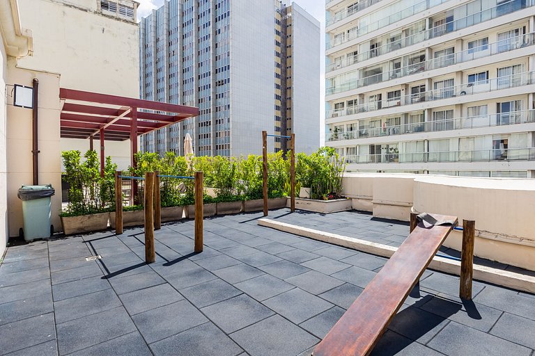 Studio moderno localizado no Centro Histórico SP