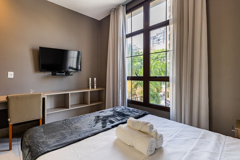 Studio moderno localizado no Centro Histórico SP