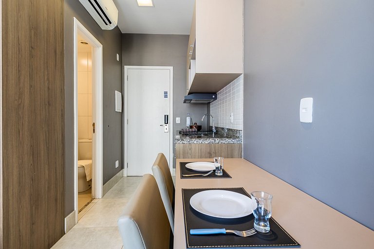 Studio moderno localizado no Centro Histórico SP