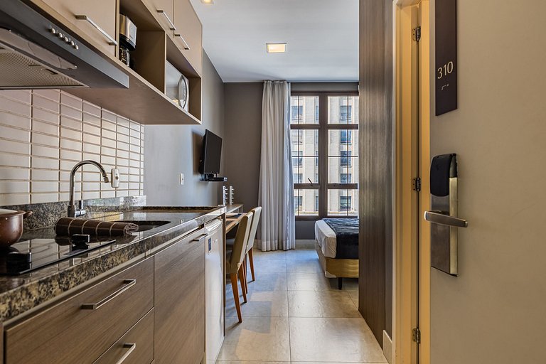 Studio moderno localizado no Centro Histórico SP