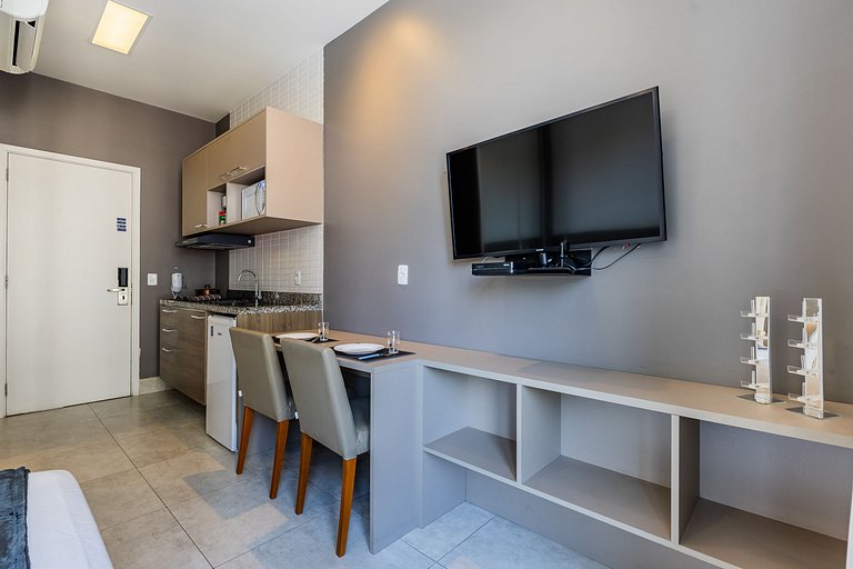 Studio moderno localizado no Centro Histórico SP