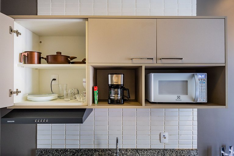 Studio moderno localizado no Centro Histórico SP