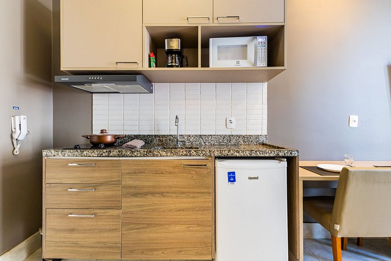 Studio moderno localizado no Centro Histórico SP