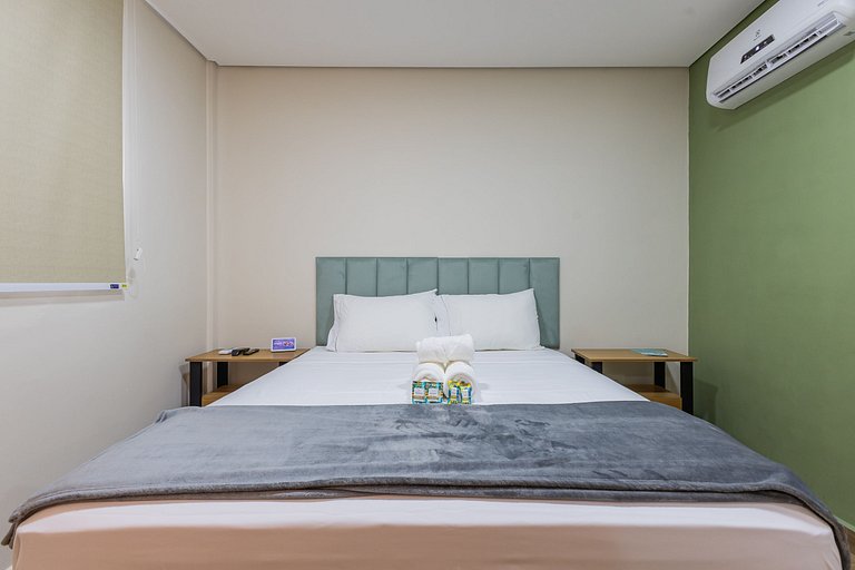 Estiloso Studio em Santa Cecília a 150m do metrô