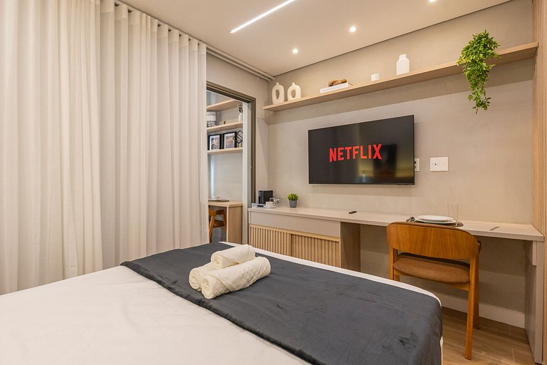 Studio novíssimo no coração de Pinheiros | Delfhy