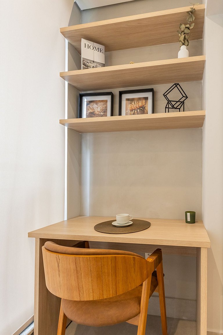 Studio novíssimo no coração de Pinheiros | Delfhy