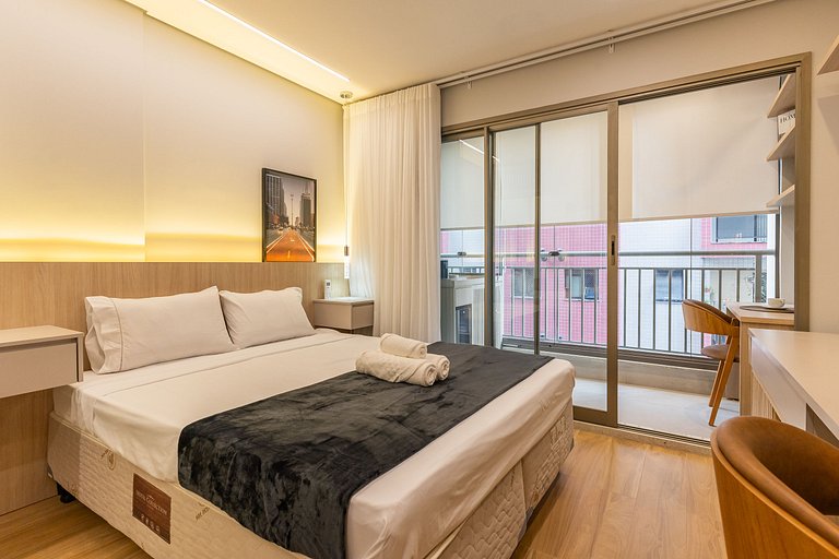 Studio novíssimo no coração de Pinheiros | Delfhy