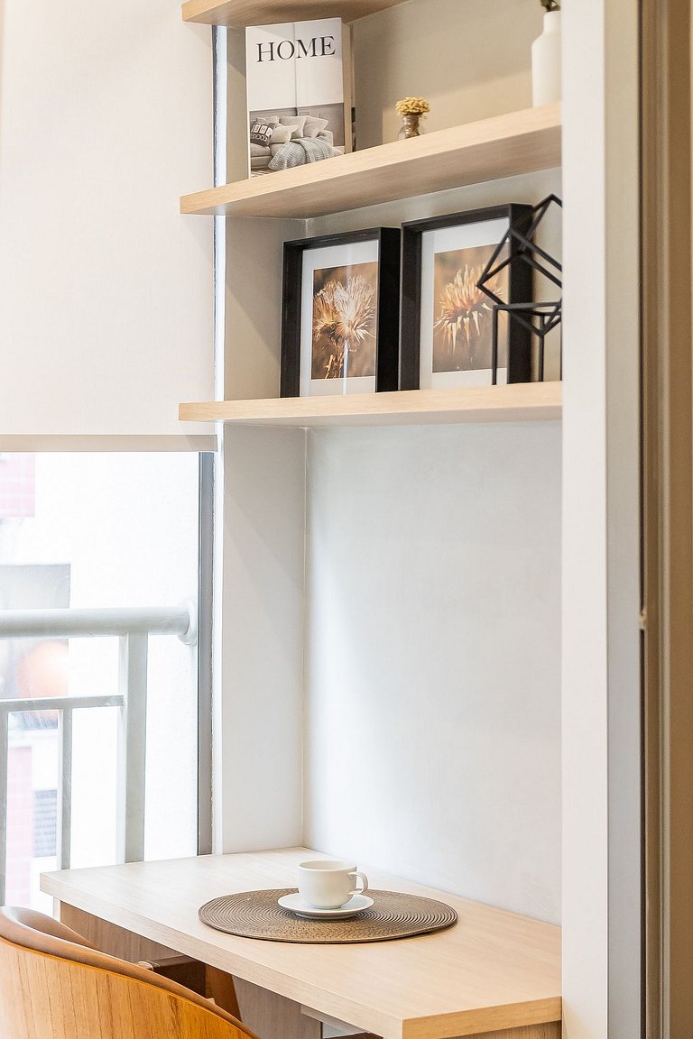 Studio novíssimo no coração de Pinheiros | Delfhy