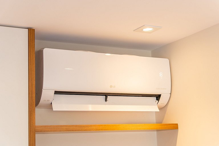 Sofisticado apê com 1 dormitório em Moema