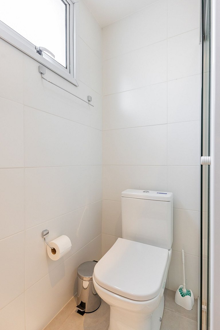 Sofisticado apê com 1 dormitório em Moema