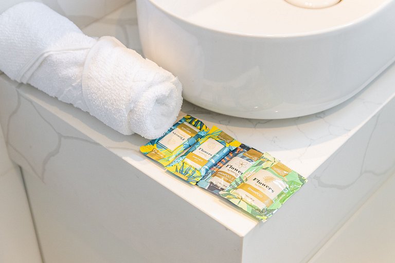 Sofisticado apê com 1 dormitório em Moema