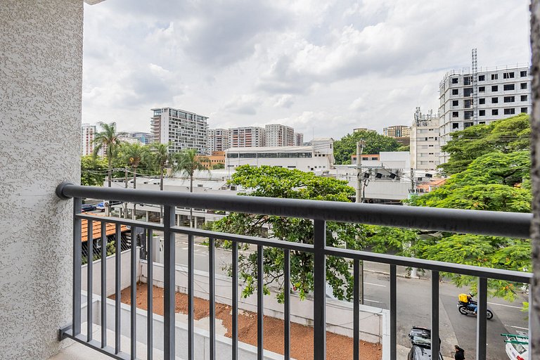 Apê Moderno com 1 quarto em Moema