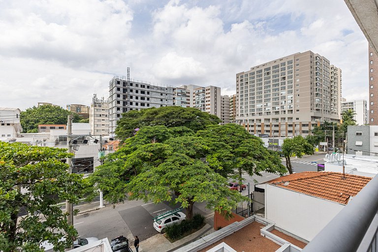 Apê Moderno com 1 quarto em Moema