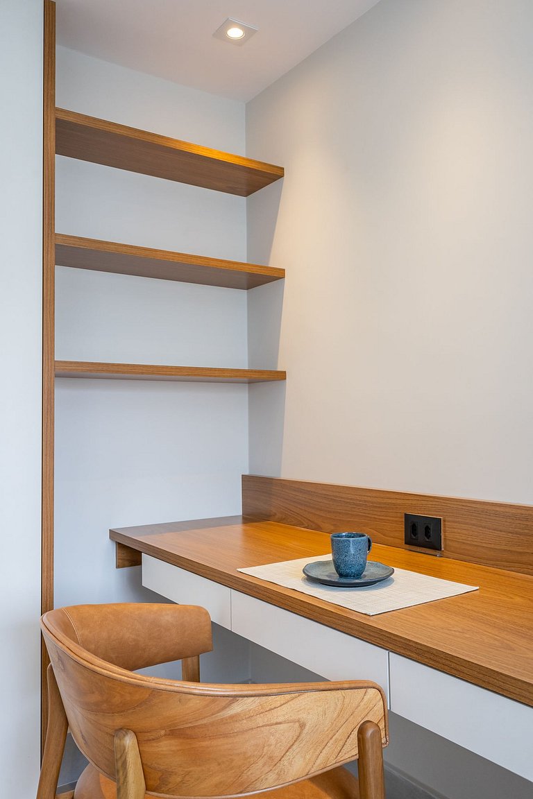 Apê Moderno com 1 quarto em Moema