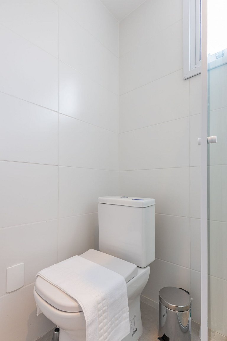 Apê Moderno com 1 quarto em Moema